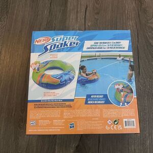 NERF Super Soaker Hydro Battle Cruiser Ride-On Inflatable Pool Float